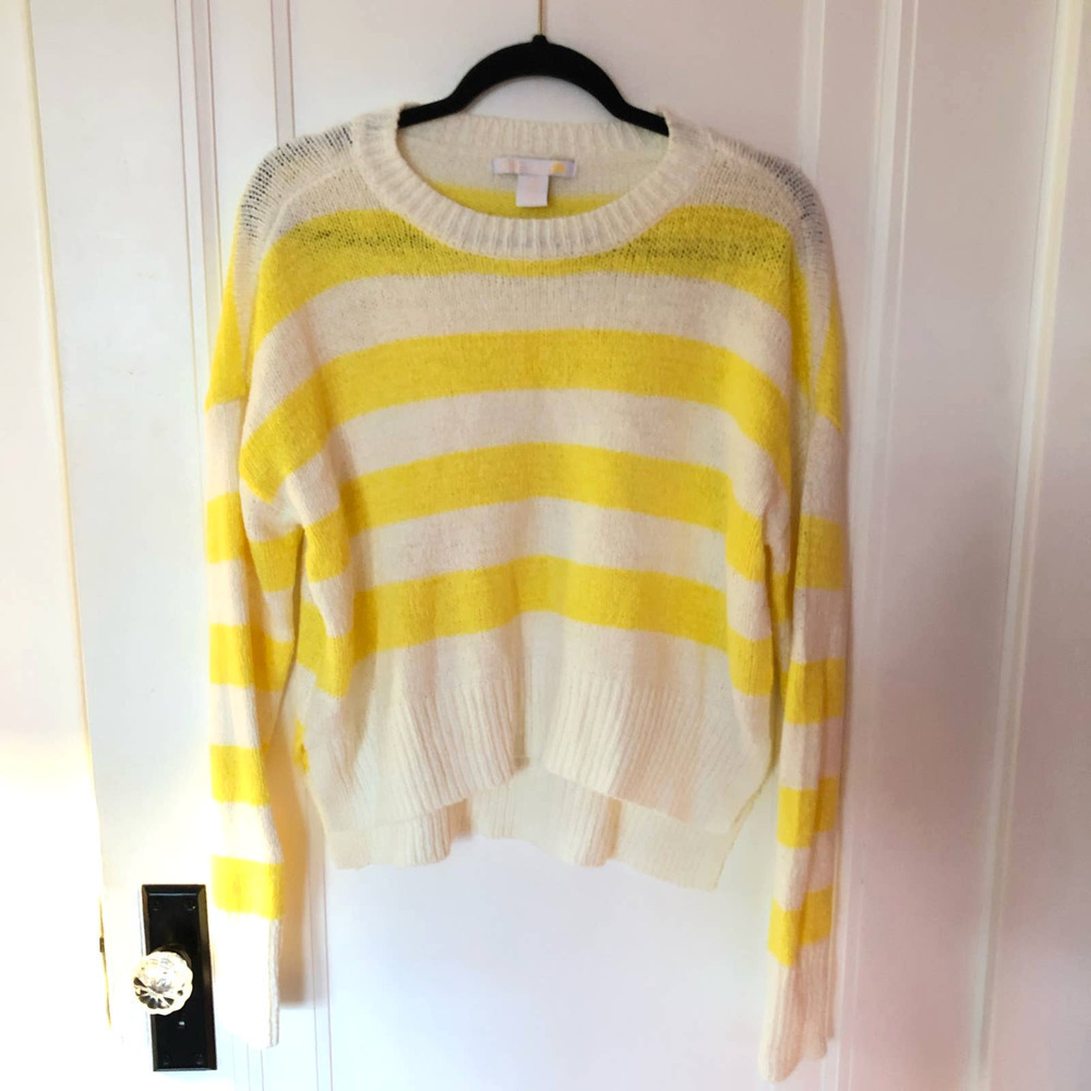 C&C  California Striped Boxy Sweater SZ M​​​​​​